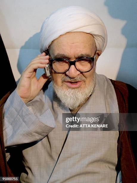 Iran's oldest dissident cleric, Ayatollah Hossein Ali Montazeri , once in the line to lead the country after Ayatollah Ruhollah Khomeini, talks on...