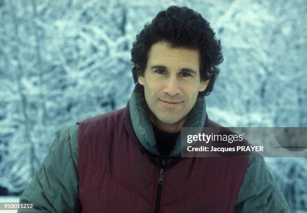 Acteur canadien Michael Ontkean pendant le tournage de 'Just the Way You Are', film franco-americain realise par Edouard Molinaro en janvier 1984 en...