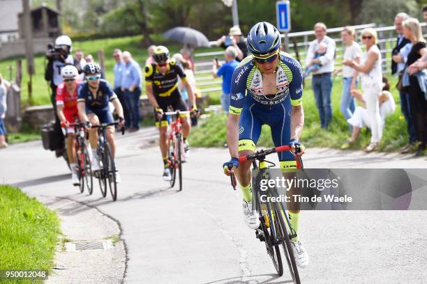 Jerome Baugnies of Belgium and Team Wanty - Groupe Gobert / during the104th Liege-Bastogne-Liege 2018 a 258,5km race from Liege to Liege-Ans on April...