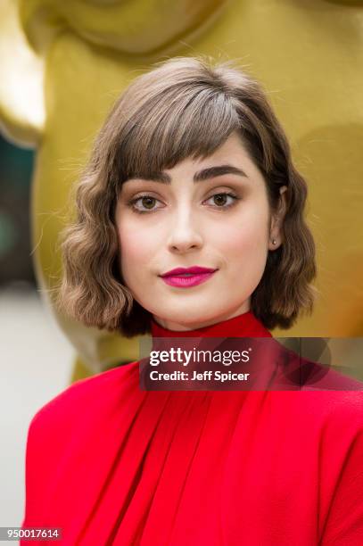 Ellise Chappell attends the BAFTA TV Awards held at The Brewery on April 22, 2018 in London, England.