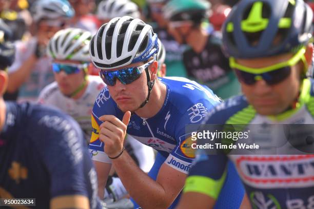 Remi Cavagna of France and Team Quick-Step Floors / during the104th Liege-Bastogne-Liege 2018 a 258,5km race from Liege to Liege-Ans on April 22,...
