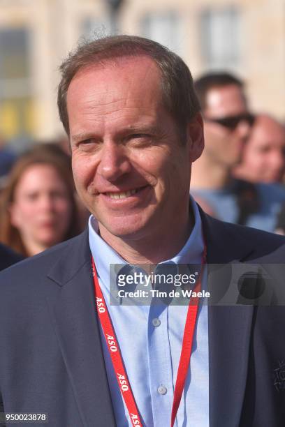 Christian Prudhomme of France TDF Director ASO / during the104th Liege-Bastogne-Liege 2018 a 258,5km race from Liege to Liege-Ans on April 22, 2018...