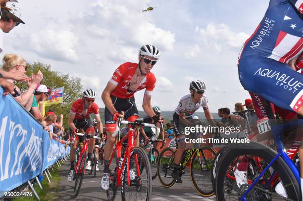 Michael Gogl of Austria and Team Trek Segafredo / during the104th Liege-Bastogne-Liege 2018 a 258,5km race from Liege to Liege-Ans on April 22, 2018...