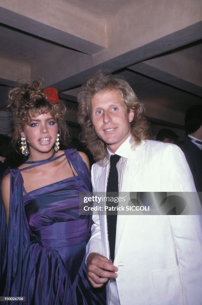 Vitas Gerulaitis lors d'une soirée