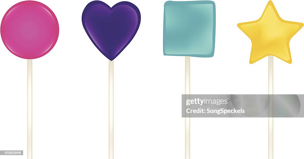 Colorful Lollipops