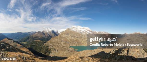 lago bianco and poschiavo valley, switzerland - paesaggi 個照片及圖片檔