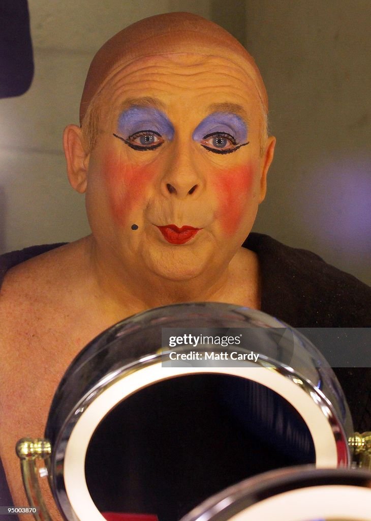 Christopher Biggins Makes Final Preparations As He Transforms Into A Dame