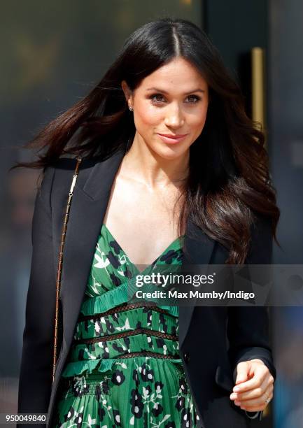 Meghan Markle attends an Invictus Games Reception at Australia House on April 21, 2018 in London, England.