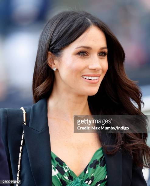 Meghan Markle attends an Invictus Games Reception at Australia House on April 21, 2018 in London, England.
