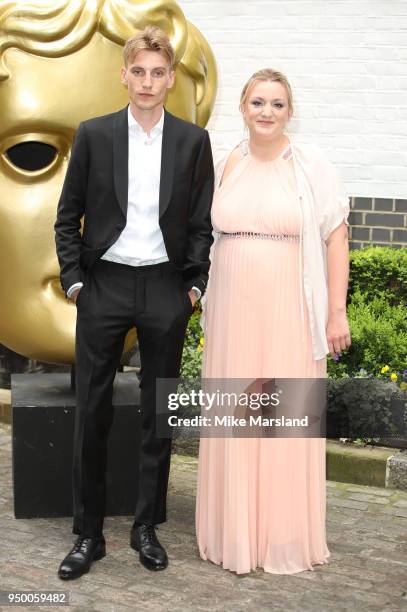 Charlie Cooper and Daisy May Cooper attend the BAFTA Television Craft Awards held at The Brewery on April 22, 2018 in London, England.