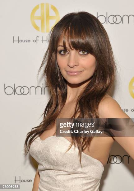 Nicole Richie launches the House of Harlow 1960 Holiday Collection at Bloomingdale's South Coast Plaza on December 12, 2009 in Costa Mesa, California.