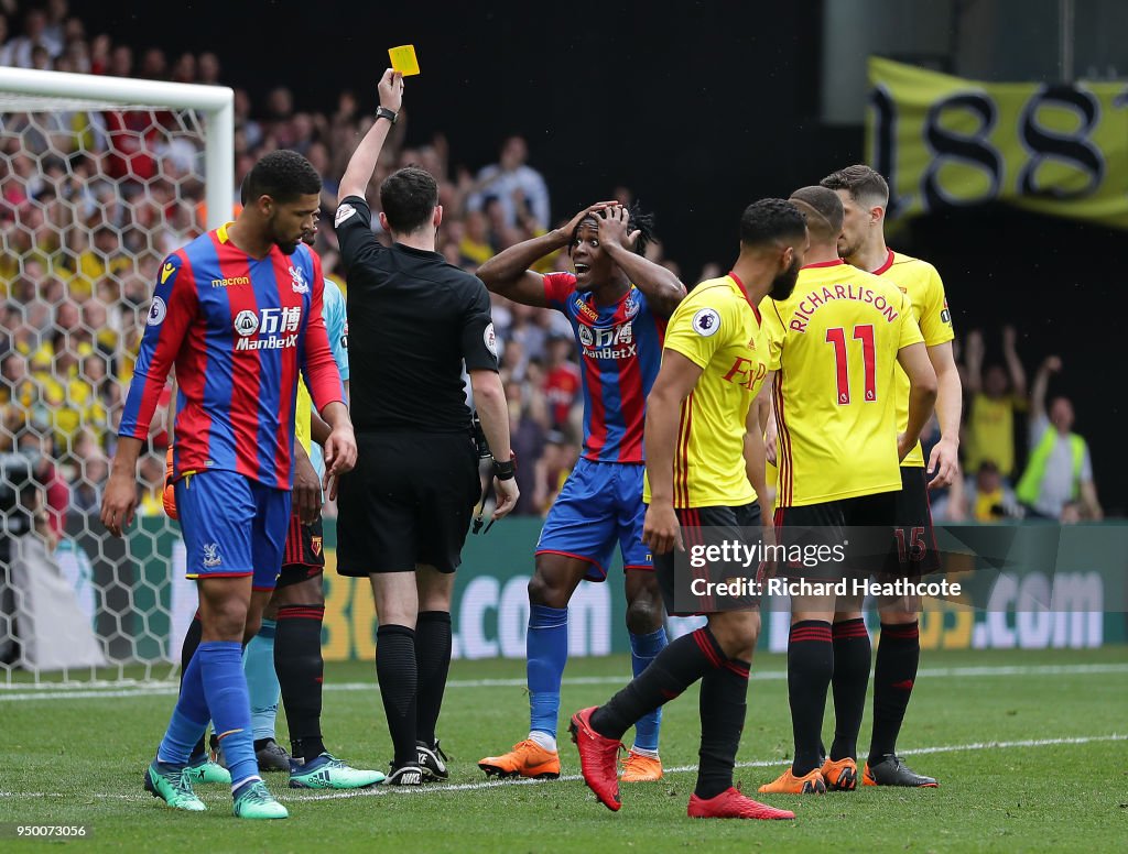 Watford v Crystal Palace - Premier League