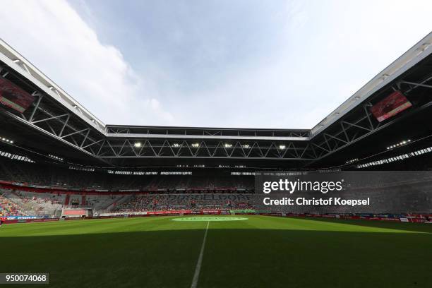 General view of the Esprit-Arena during the Second Bundesliga match between Fortuna Duesseldorf and FC Ingolstadt 04 at Esprit-Arena on April 22,...