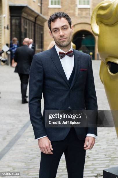 Alex Hassell attends the BAFTA Craft Awards held at The Brewery on April 22, 2018 in London, England.