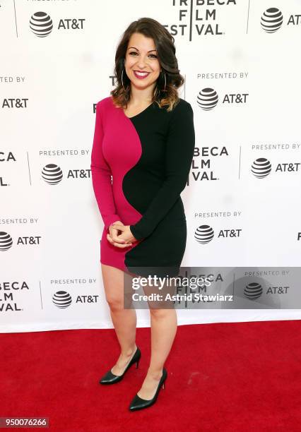 Anita Sarkeesian attends the screening for "Netizens" during the 2018 Tribeca Film Festival at SVA Theatre on April 22, 2018 in New York City.