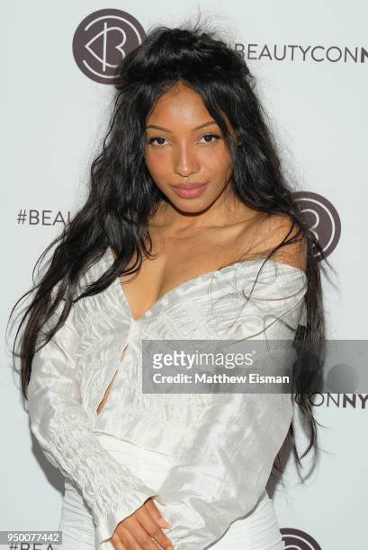 Diana Gordon attends Beautycon Festival NYC 2018 - Day 2 at Jacob Javits Center on April 22, 2018 in New York City.