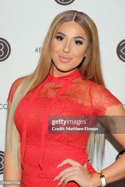 La Demi attends Beautycon Festival NYC 2018 - Day 2 at Jacob Javits Center on April 22, 2018 in New York City.