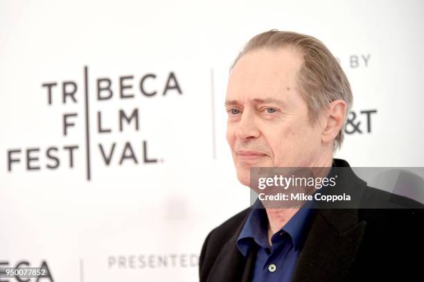 Actor Steve Buscemi attends a screening of "Diane" during the 2018 Tribeca Film Festival at SVA Theatre on April 22, 2018 in New York City.