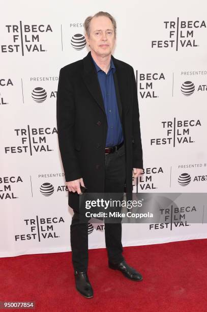 Actor Steve Buscemi attends a screening of "Diane" during the 2018 Tribeca Film Festival at SVA Theatre on April 22, 2018 in New York City.