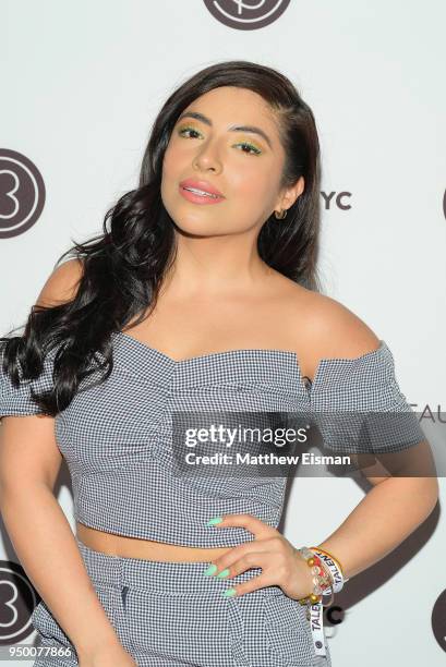 Jessenia Gallegos attends Beautycon Festival NYC 2018 - Day 2 at Jacob Javits Center on April 22, 2018 in New York City.