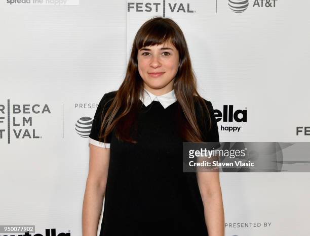 Annick Blanc attends the Shorts program: How Tommy Lemenchick became a Grade 7 Legend during Tribeca Film Festival at Regal Battery Park 11 on April...