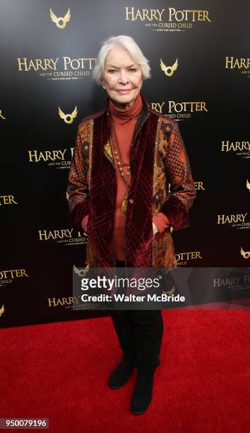 Ellen Burstyn attends the Broadway opening day performance of 'Harry Potter and the Cursed Child Parts One and Two' at The Lyric Theatre on April 22,...