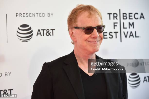 Danny Elfman attends a screening of "The Party's Just Beginning" during the 2018 Tribeca Film Festival at SVA Theatre on April 22, 2018 in New York...
