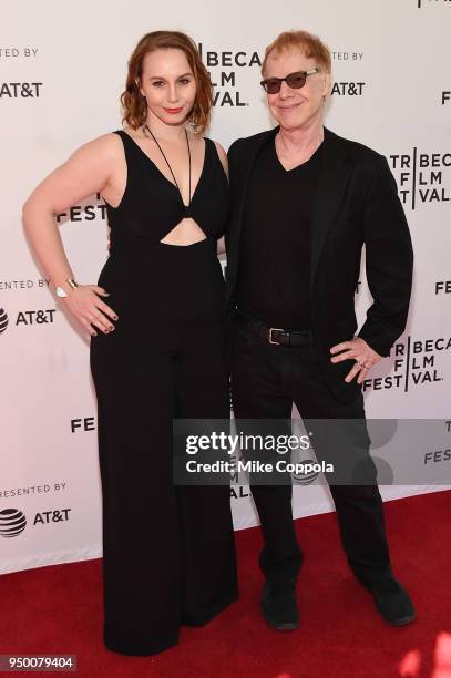 Mali Elfman and Danny Elfman attend a screening of "The Party's Just Beginning" during the 2018 Tribeca Film Festival at SVA Theatre on April 22,...