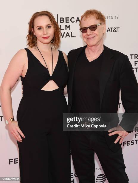 Mali Elfman and Danny Elfman attend a screening of "The Party's Just Beginning" during the 2018 Tribeca Film Festival at SVA Theatre on April 22,...