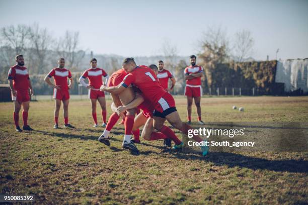 hard rugby practice - work hard play hard stock pictures, royalty-free photos & images