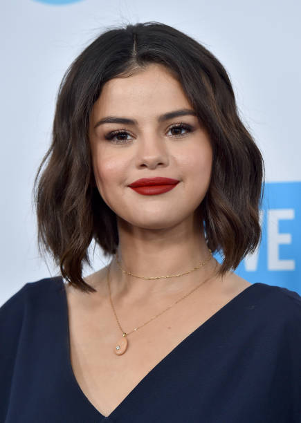 Actress/singer Selena Gomez attends WE Day California at The Forum on April 19, 2018 in Inglewood, California.