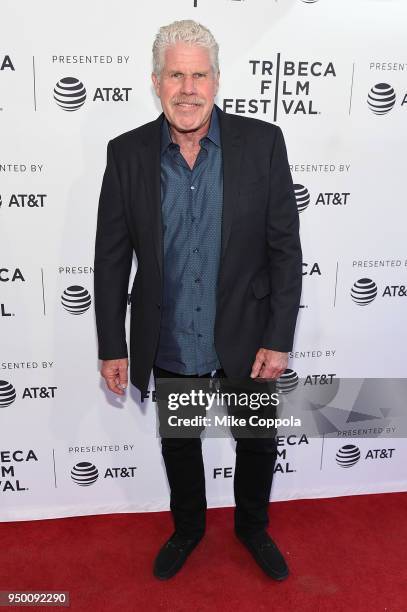 Ron Perlman attends a screening of "To Dust" during the 2018 Tribeca Film Festival at SVA Theatre on April 22, 2018 in New York City.