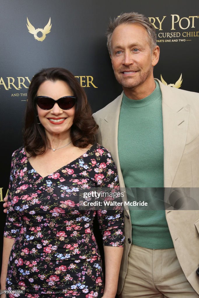 Fran Drescher and Peter Marc Jacobson attend the Broadway Opening Day