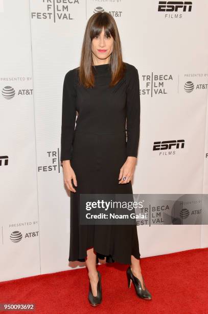 Director Jill Magid attends a screening of "The Proposal" during the 2018 Tribeca Film Festival at Cinepolis Chelsea on April 22, 2018 in New York...