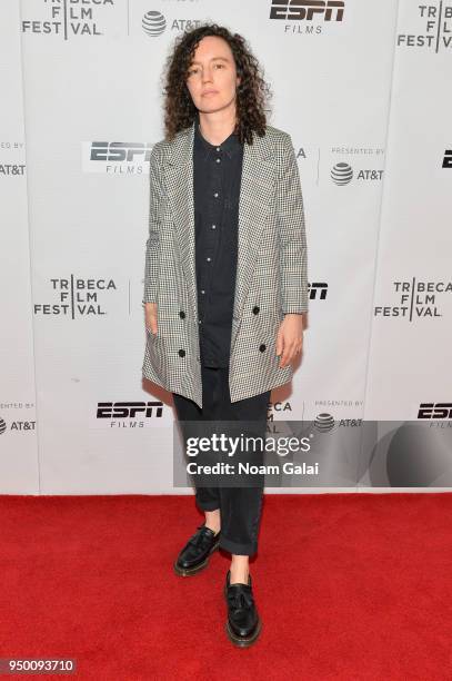 Editor Hannah Buck attends a screening of "The Proposal" during the 2018 Tribeca Film Festival at Cinepolis Chelsea on April 22, 2018 in New York...