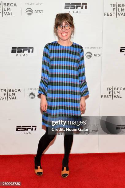 Producer Laura Coxson attends a screening of "The Proposal" during the 2018 Tribeca Film Festival at Cinepolis Chelsea on April 22, 2018 in New York...