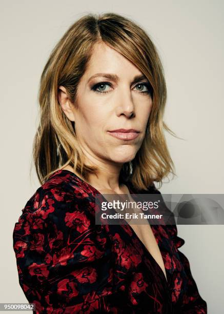 Nancy Schwartzman of the film Roll Red Roll poses for a portrait during the 2018 Tribeca Film Festival at Spring Studio on April 22, 2018 in New York...