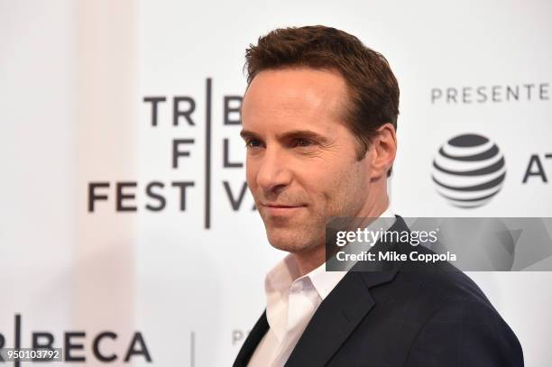 Alessandro Nivola attends a screening of "To Dust" during the 2018 Tribeca Film Festival at SVA Theatre on April 22, 2018 in New York City.