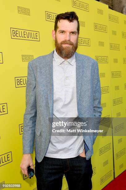 Timothy Simons attends the Opening Night Of "Belleville," presented by Pasadena Playhouse on April 22, 2018 in Pasadena, California.