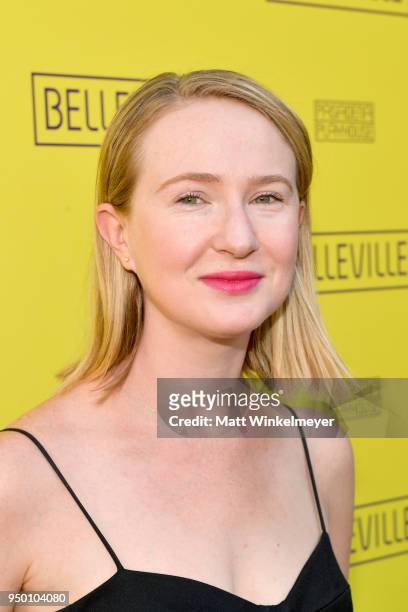 Halley Feiffer attends the Opening Night Of "Belleville," presented by Pasadena Playhouse on April 22, 2018 in Pasadena, California.