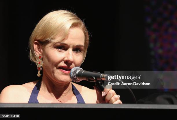 Penelope Ann Miller attends the 2018 Sarasota Film Festival on April 21, 2018 in Sarasota, Florida.