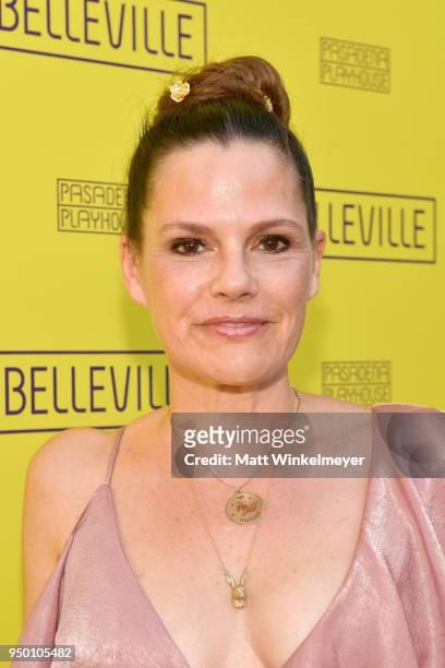 Suzanne Cryer attends the Opening Night Of "Belleville," presented by Pasadena Playhouse on April 22, 2018 in Pasadena, California.