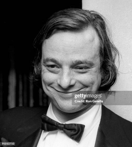 Composer Stephen Sondheim attending "A Musical Tribute to Stephen Sondheim" on March 11, 1973 at the Shubert Theater in New York City, New York.