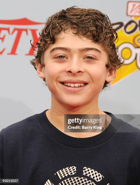 ACtors Ryan Ochoa arrives to Variety's 3rd Annual "Power of Youth" event held at the Paramount Studios - backlot on December 5, 2009 in Los Angeles,...