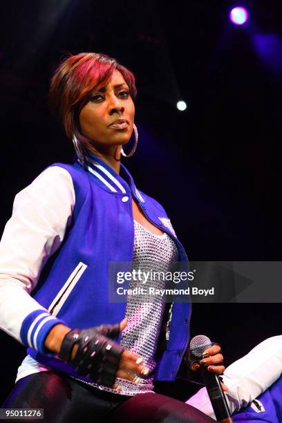 December 12: Keri Hilson performs at the Allstate Arena in Rosemont, Illinois on December 12, 2009.