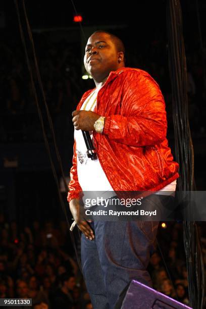 December 12: Sean Kingston performs at the Allstate Arena in Rosemont, Illinois on December 12, 2009.