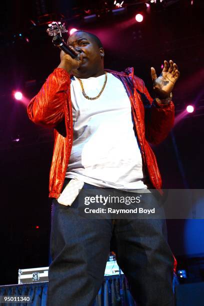 December 12: Sean Kingston performs at the Allstate Arena in Rosemont, Illinois on December 12, 2009.