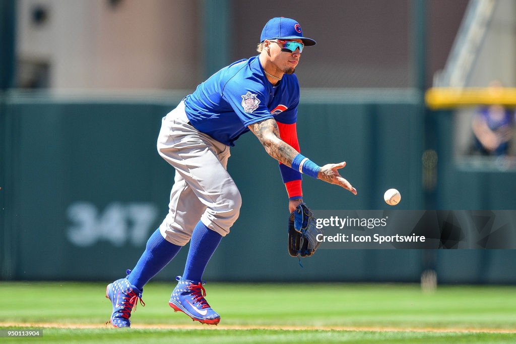 MLB: APR 22 Cubs at Rockies