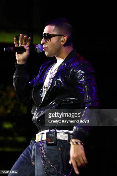 December 12: Jay Sean performs at the Allstate Arena in Rosemont, Illinois on December 12, 2009.