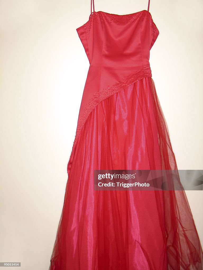 Red prom dress